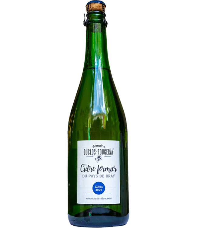 Domaine Duclos Fougeray Cidre Fermier du Pays de Bray Extra Brut