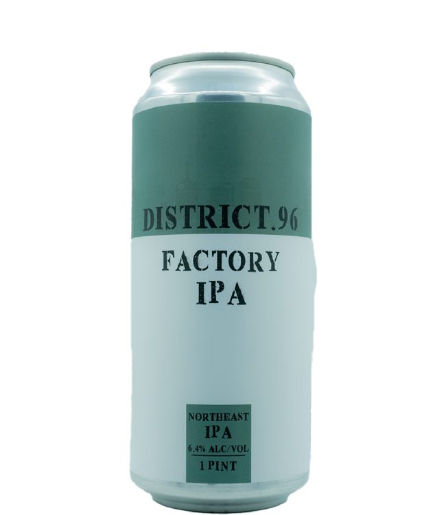District 96 Brewing Co. Factory IPA