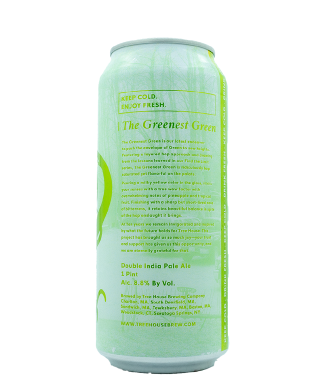 Tree House Brewing Co. The Greenest Green