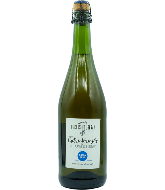 Domaine Duclos Fougeray Cidre Fermier du Pays de Bray Extra Brut