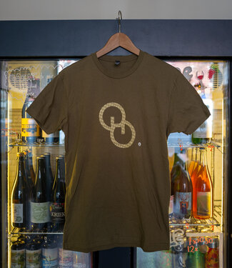 Other Half Khaki Logo t-shirt Small