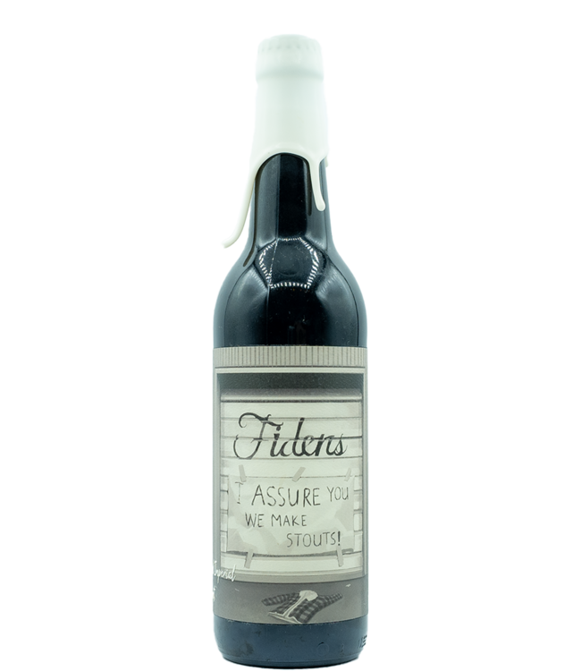 Timber Ales I Assure You We Make Stouts! (White Wax) (Fidens Collab)