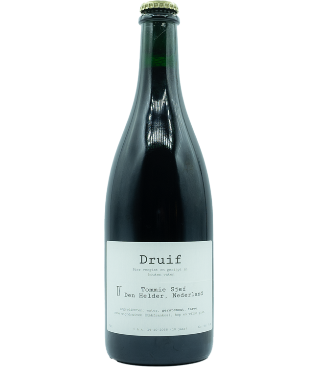 Tommie Sjef Druif 75cl