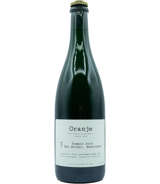 Tommie Sjef Oranje 75cl