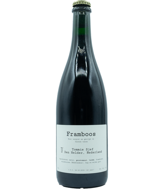 Tommie Sjef Framboos 75cl