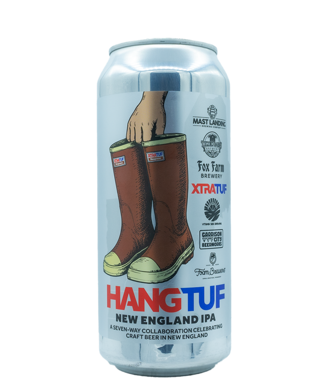 Mast Landing Hangtuf (Foam Brewers, Vitamin Sea Brewing, Garrison City Beerworks, Tilted Barn Brewery, and Fox Farm Brewery Collab)