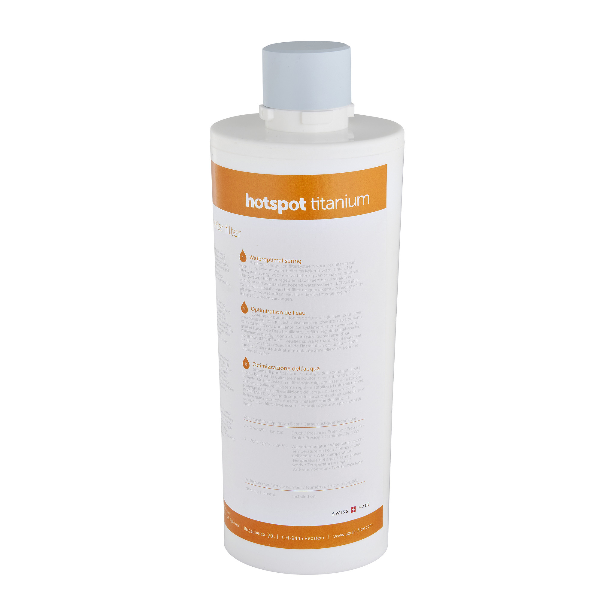 Boiling Water Filter Cartridge 2021 Hotspot Titanium