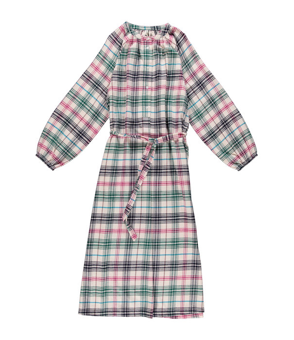 Dorélit Helena Jurk Veelkleurige ruit