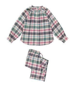 Helly+Alkes Pyjama Set Check Multicolor