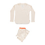 Heidi+Hermes Pyjama Set Offwhite