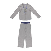 Hilton+Hermes Pyjama set Grijze melange