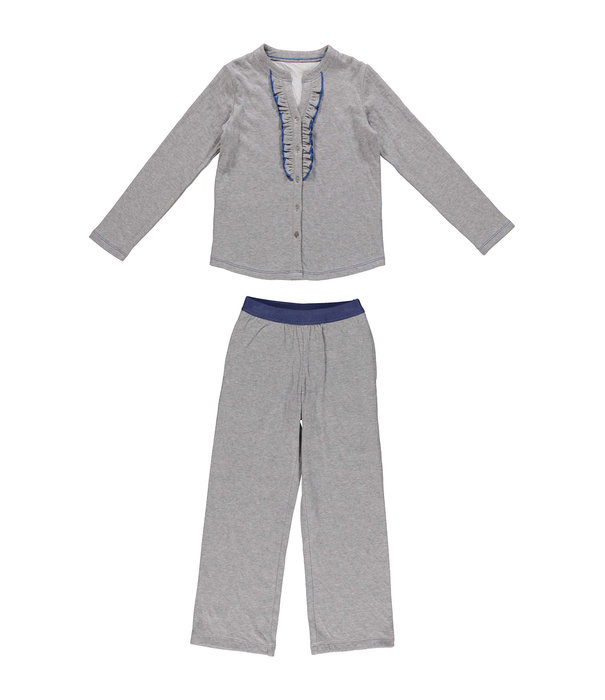 Dorélit Hilton+Hermes Pyjama set Grijze melange