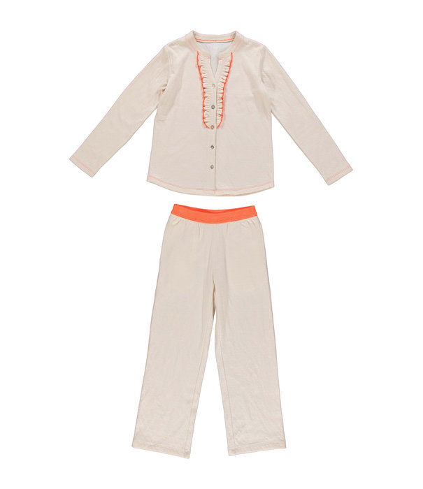Dorélit Hilton+Hermes Pyjama Set Offwhite