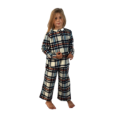 Hazel+Alkes Pyjama Set Check Navy