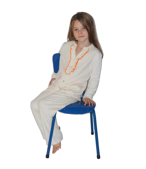 Dorélit Hilton+Hermes Pyjama set Gebroken wit