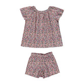 Irene+Cupido Pyjama Set Multicolor Flowers