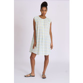 Ilse Dress Check Green