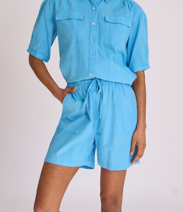 Dorélit Ivy+Imo Pyjama Set Dobby Blauw