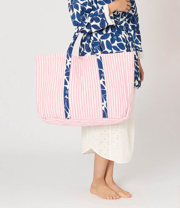 Dorélit Beach Bag Accessories Stripe Orchid