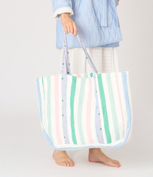 Dorélit Beach Bag Accessories Stripes Chambray