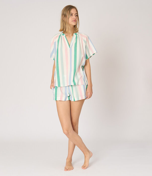 Dorélit Kira+Cupido Pyjama Stripes Chambray