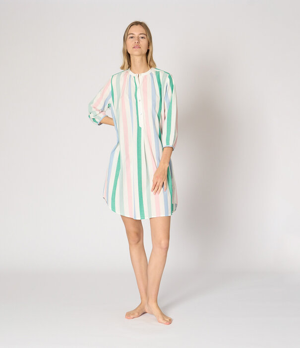 Dorélit Konrad Dress Stripes Chambray