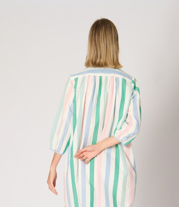 Dorélit Konrad Dress Stripes Chambray