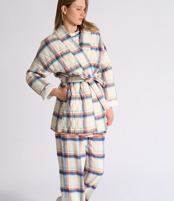 Dorélit Liva Long Jacket Check Multi