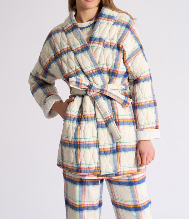 Dorélit Liva Long Jacket Check Multi