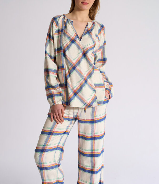 Dorélit Leonie+Alkes Pyjama Check Multi
