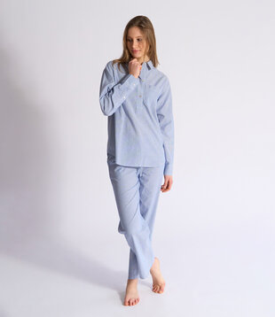 Lizzy+Alkes Pyjama Stripe Blue