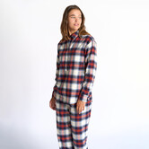 Lizzy+Alkes Pyjama Rood Lila Streep