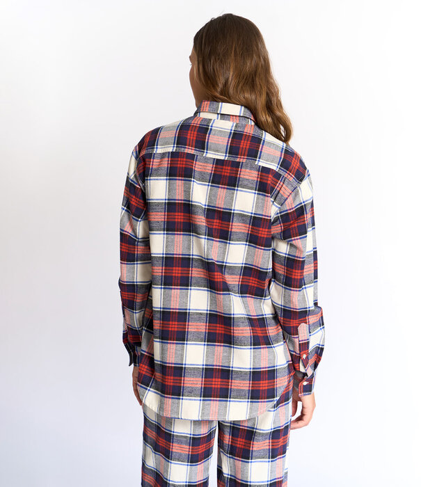 Dorélit Lizzy+Alkes Pyjama Rood Lila Streep