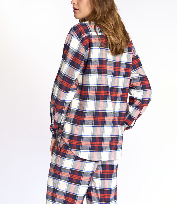 Dorélit Lizzy+Alkes Pyjama Rood Lila Streep