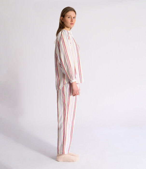 Dorélit Lisa+Alkes Pyjama Stripe Red Lilac