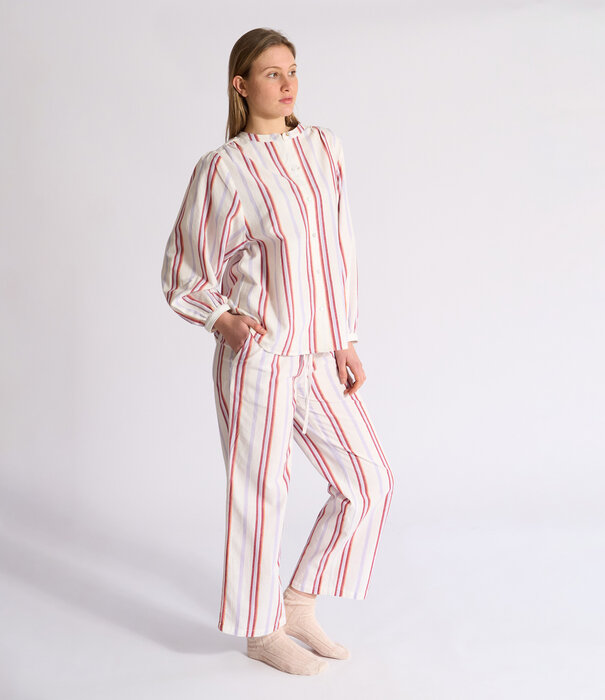 Dorélit Lisa+Alkes Pyjama Stripe Red Lilac