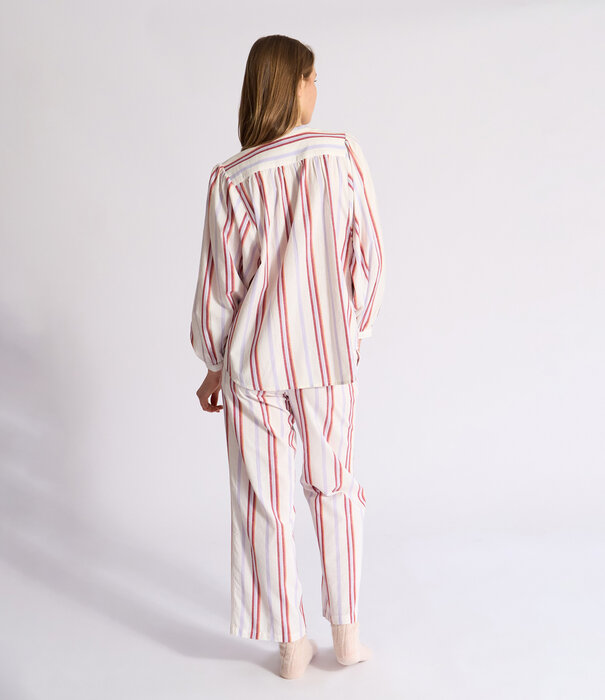 Dorélit Lisa+Alkes Pyjama Stripe Red Lilac