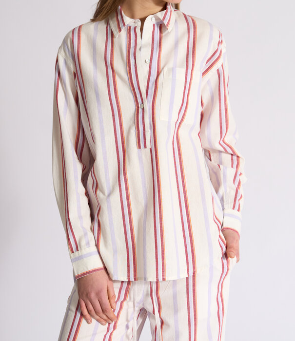 Dorélit Lizzy+Alkes Pyjama Stripe Red Lilac