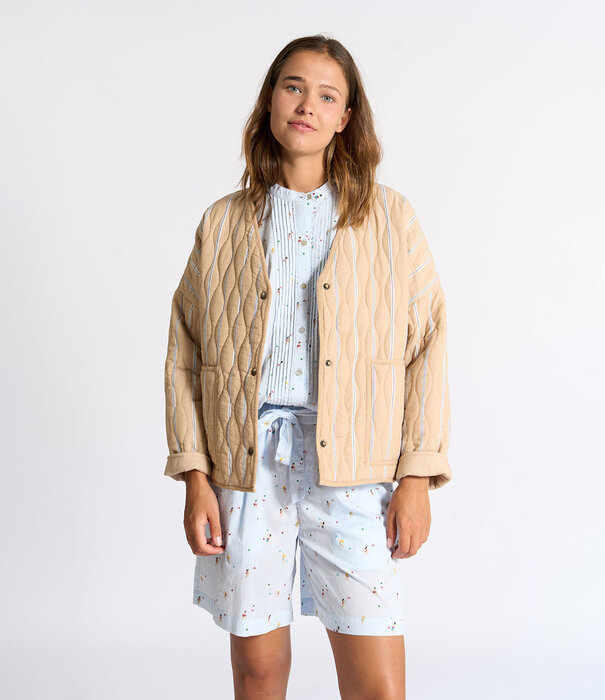 Dorélit Mich Jacket Stripe Biscuit