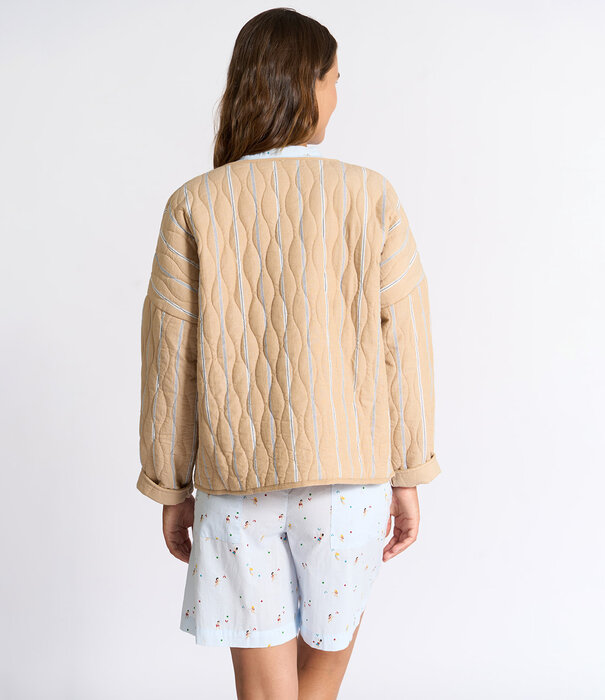 Dorélit Mich Jacket Stripe Biscuit