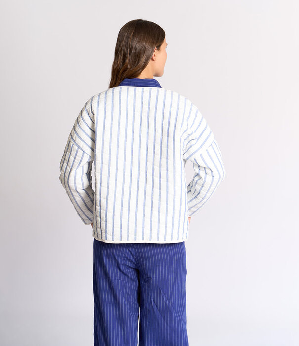 Dorélit Mich Jas Blauw Witte Streep