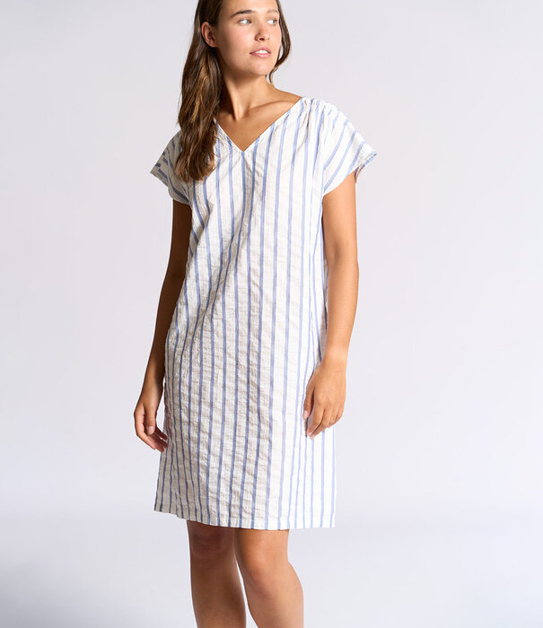Dorélit Morgan Dress Stripe Blue White