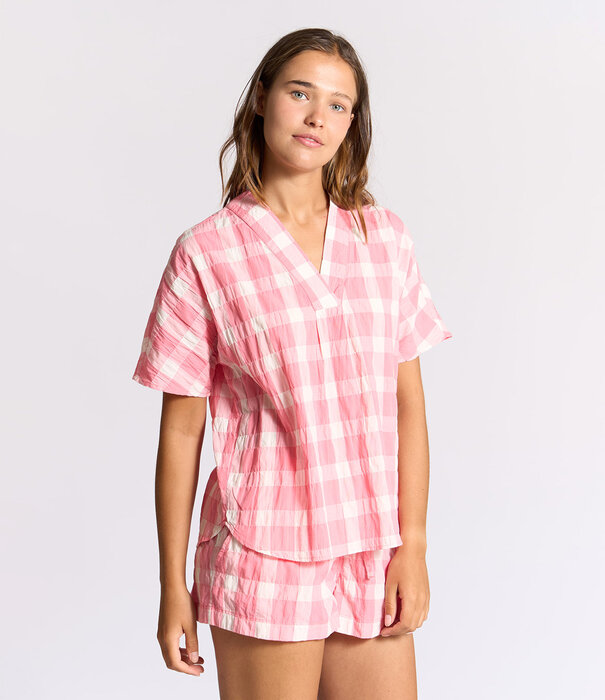 Dorélit Milou+Cupido Pyjama Check Pink