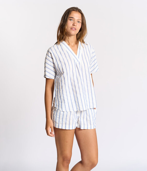 Dorélit Milou+Cupido Pyjama Blauw Witte Streep