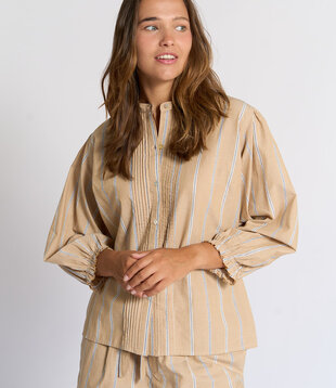 Milly+Alkes Pyjama Stripe Biscuit