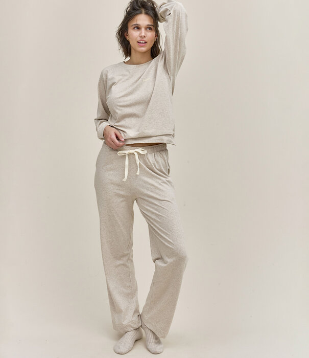 Dorélit Nectar+Nivo Pyjama Beige Mélange