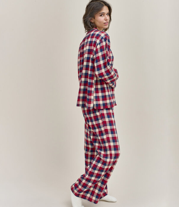 Dorélit Nadia+Alkes Pyjama Claret Ruit