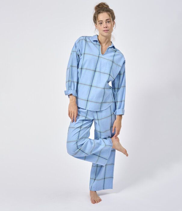 Dorélit Nelly+Alkes Pyjama Denim Ruit