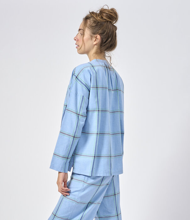 Dorélit Nikki+Alkes Pyjama Denim Ruit