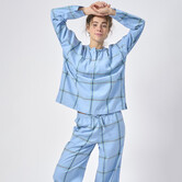 Nikki+Alkes Pyjama Checks Denim
